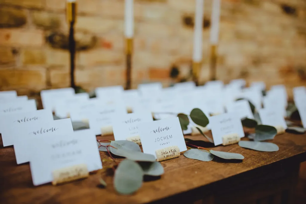 Wine Cork Place Card Holder